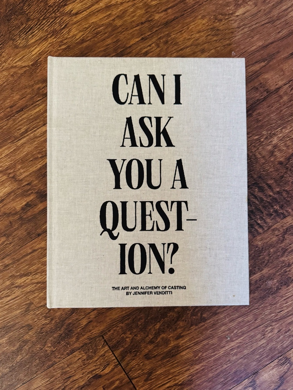 A24 Can I Ask You a Question? The Art of Casting - Hardcover Book